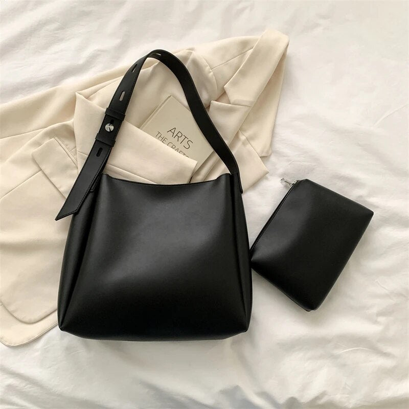 WW - Leather Tote Bag