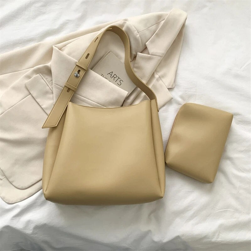 WW - Leather Tote Bag