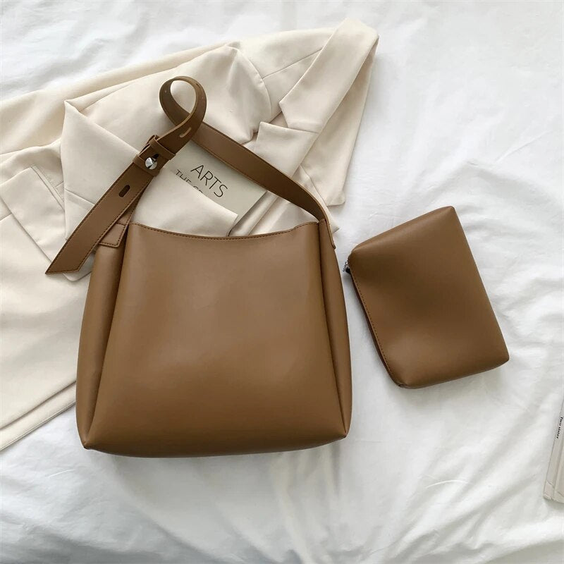 WW - Leather Tote Bag