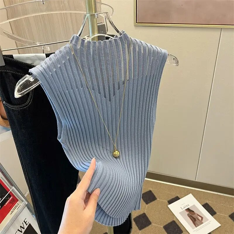 WW - Tank with High Collar