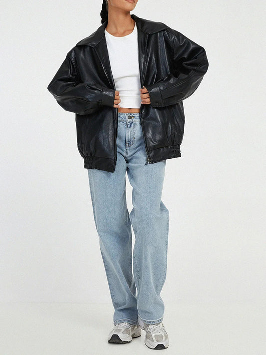 WW | Oversize Bomberjacke für Damen