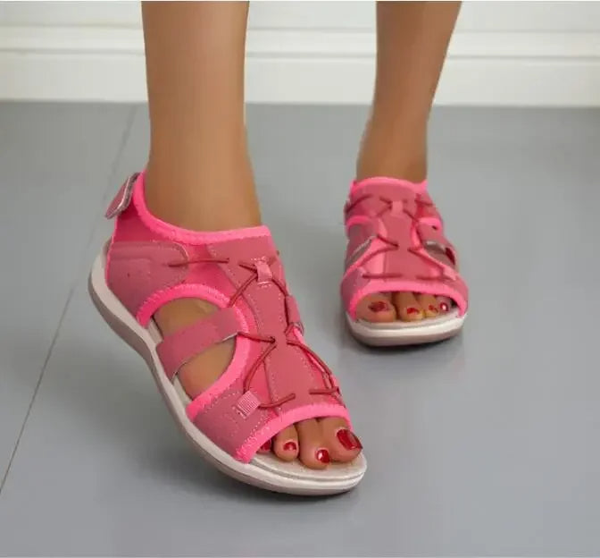 Zenobia - Stilvolle, verstellbare Sommersandalen mit Fußgewölbeunterstützung