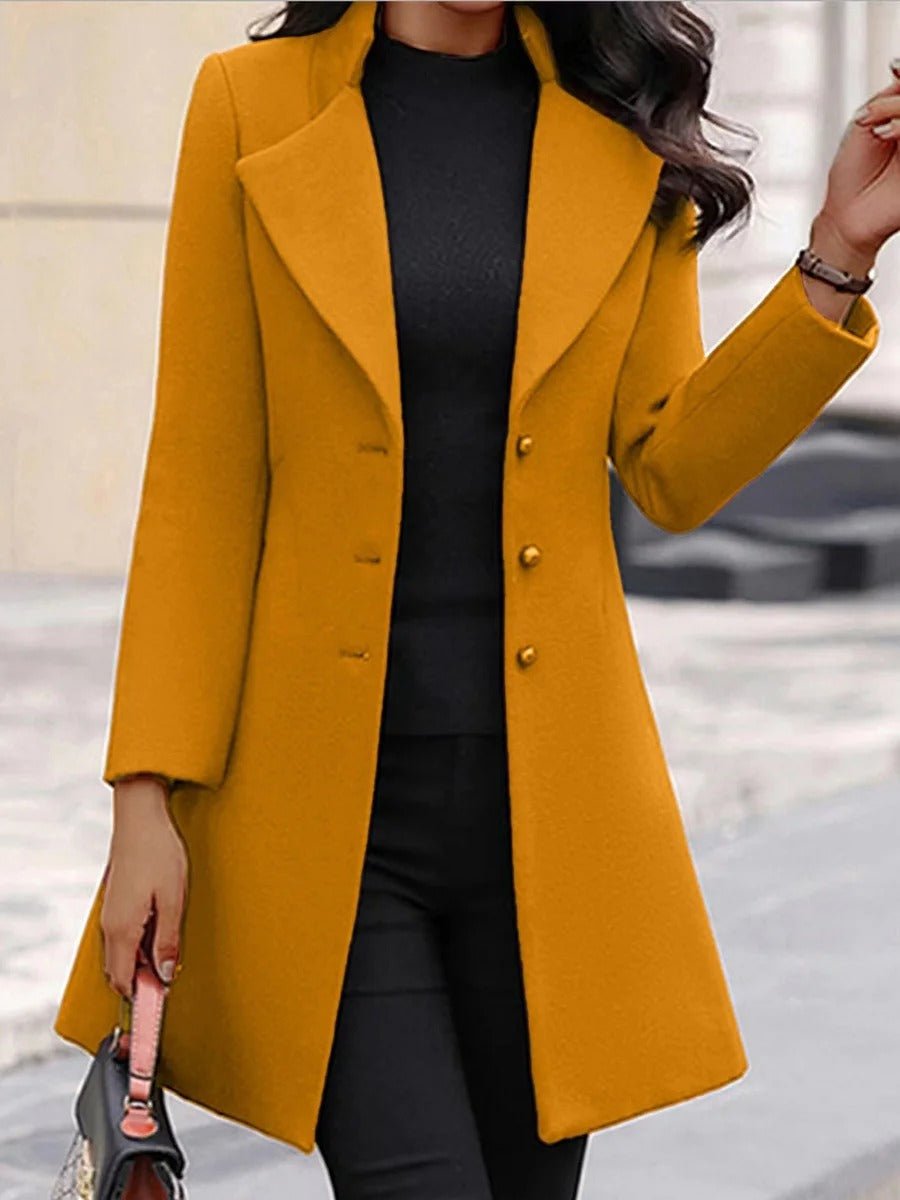 WW | geschlossene Blazerjacke - Sleek & Polished - Wollmischung - Büro- zu Abendkleidung