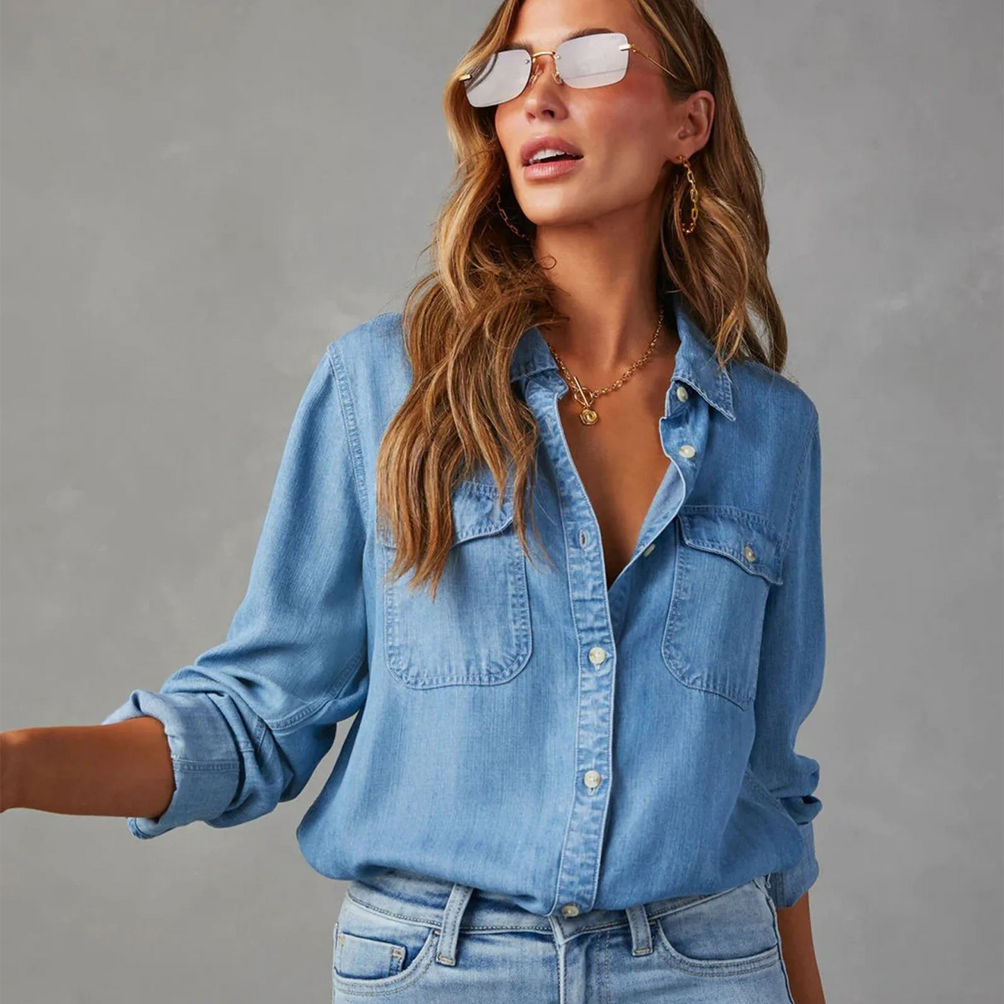 WW | Denim Button-Up