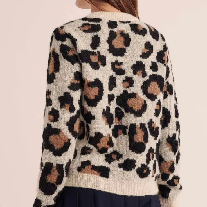 WW | Leopard Strickcardigan