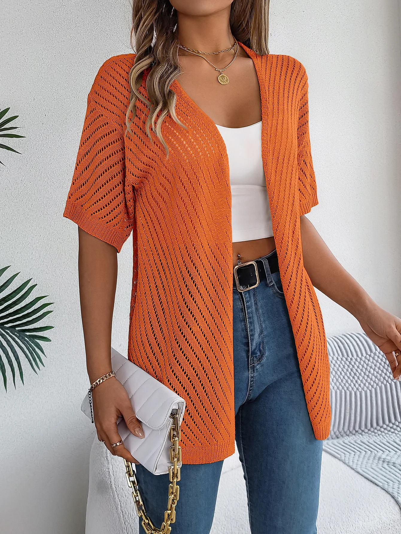WW | Chevron Strickjacke
