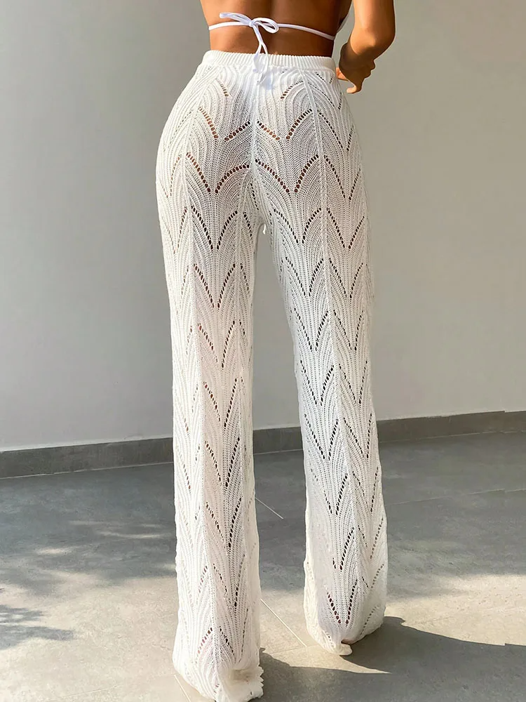 WW | Transparente Strickhose