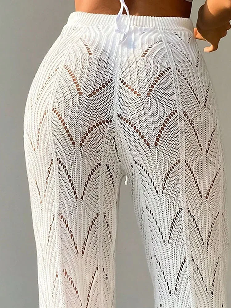 WW | Transparente Strickhose
