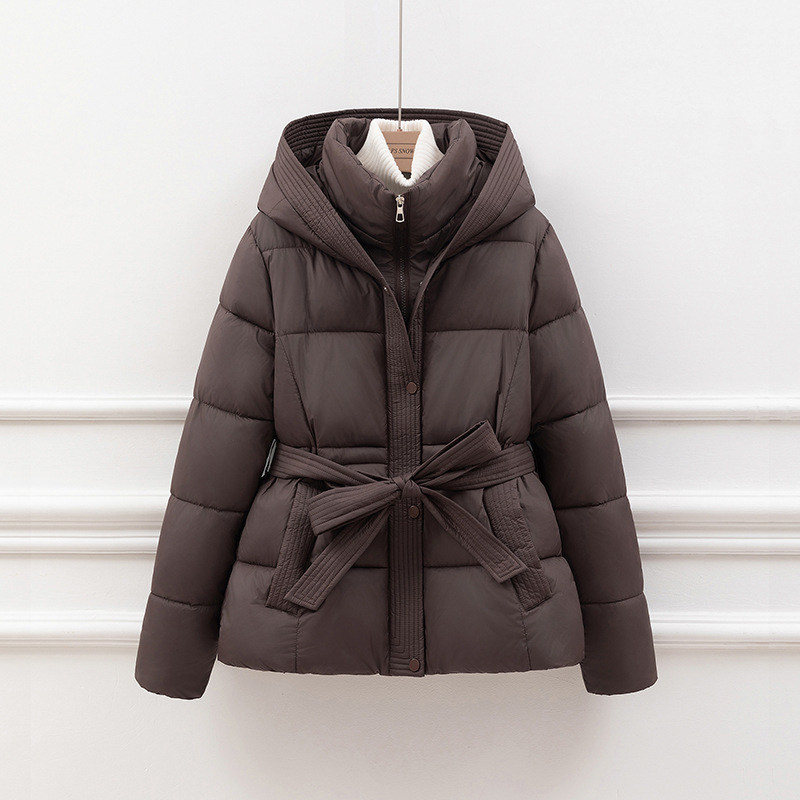 WW | Tailored fit Lined and padded Hood and tie belt