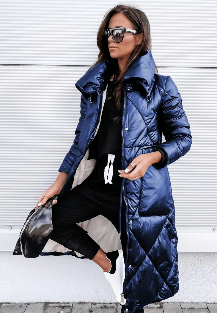WW | Stepp-Pufferjacke - Hochkragen - Warme & Stilvolle Winterjacke