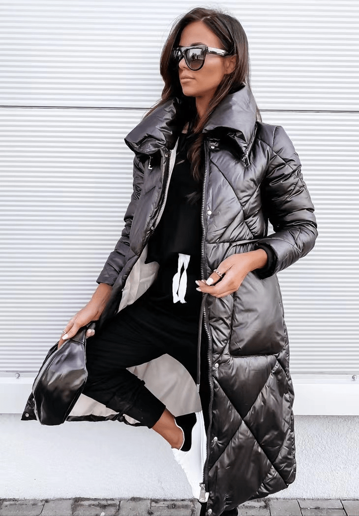 WW | Stepp-Pufferjacke - Hochkragen - Warme & Stilvolle Winterjacke