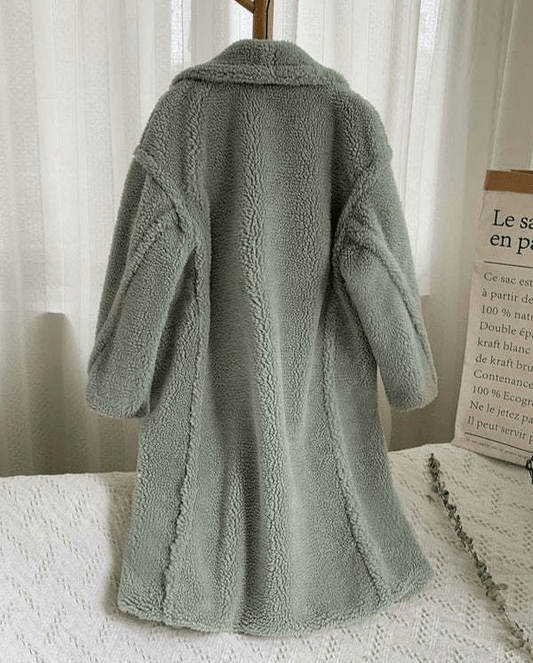 WW | Wollmischung Mantel - Oversized Passform - Warm & Schick Winterbekleidung