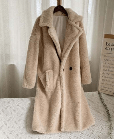 WW | Wollmischung Mantel - Oversized Passform - Warm & Schick Winterbekleidung