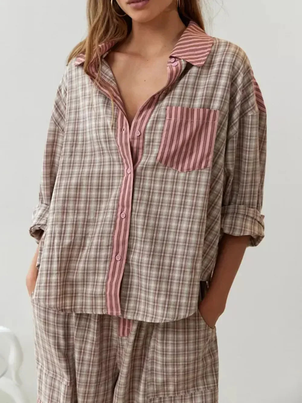 Payton Dreamy Pajama Set - Pink
