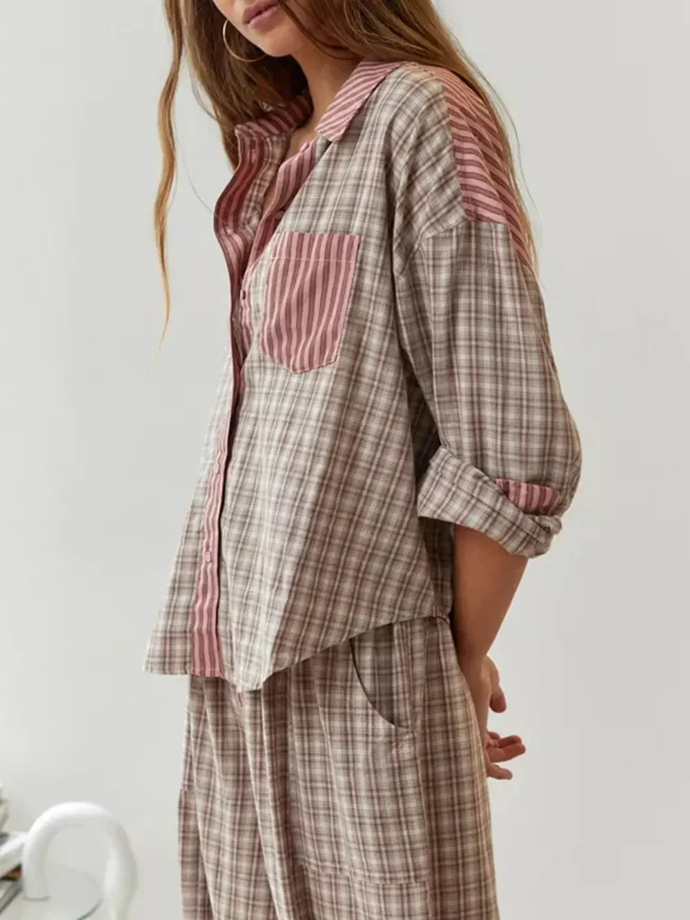 Payton Dreamy Pajama Set - Pink