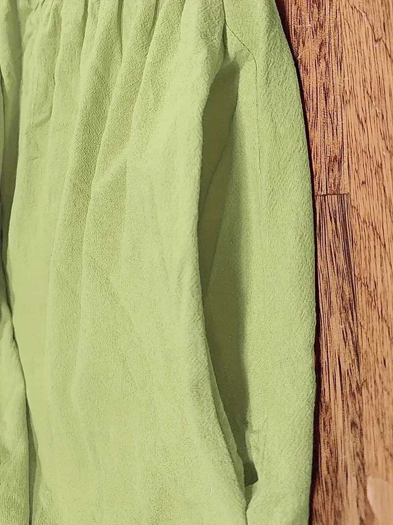 WW | Raffinierte Leinen Sommerkleid mit Praktischen Taschen