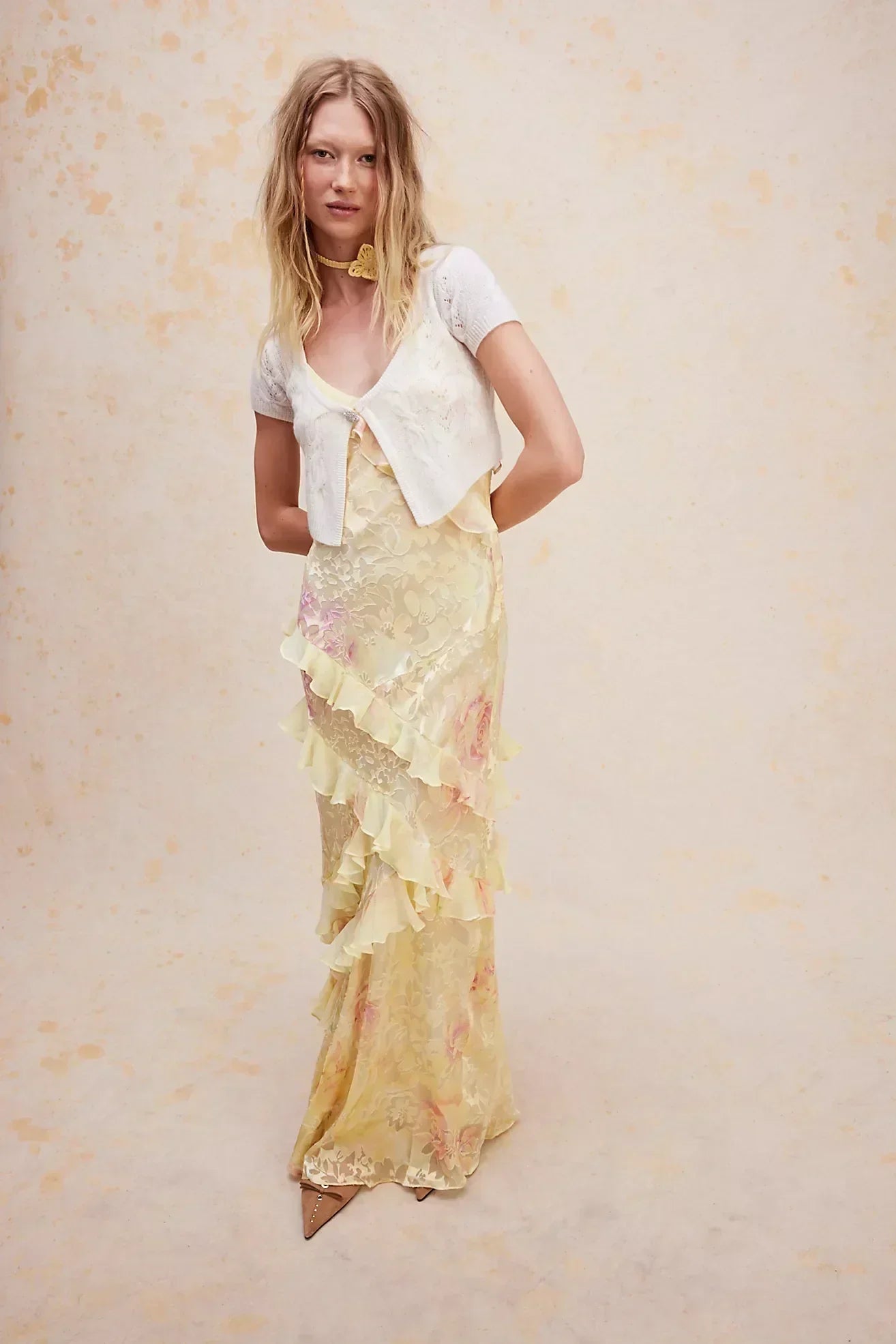 WW | Ärmelloses langes Kleid