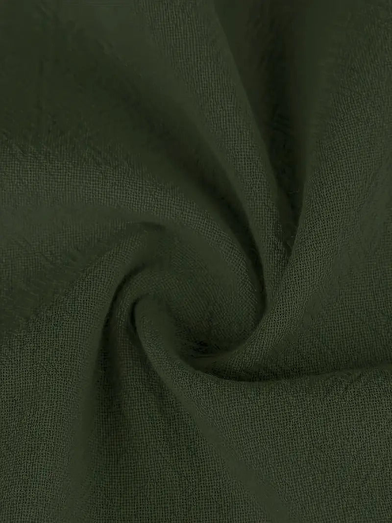 WW | Raffinierte Leinen Sommerkleid mit Praktischen Taschen