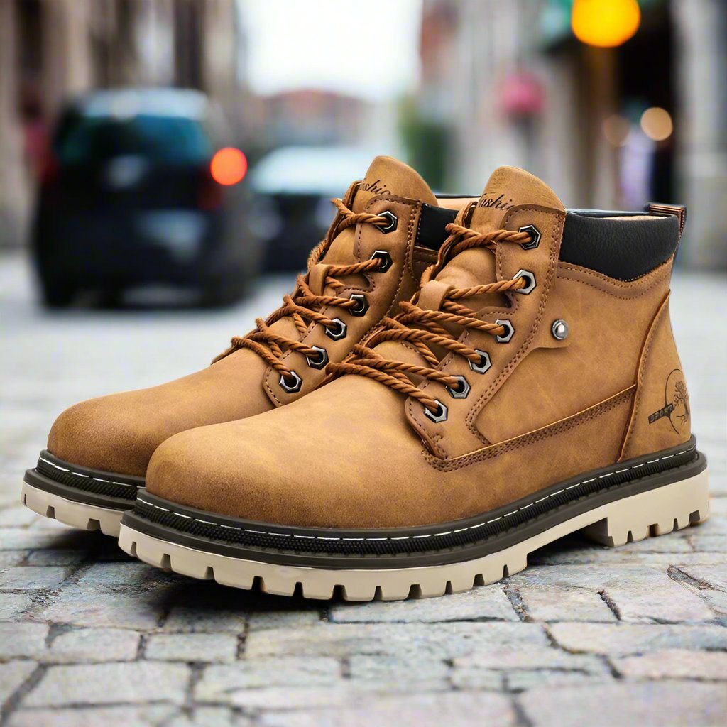 WW | Leather lacing Robust rubber sole Durable and comfortable