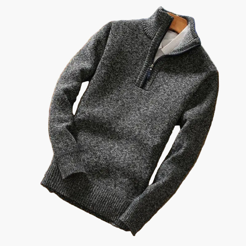 WW | Zipped Knit Jumper - Modern Casual Style for Everyday and the Office