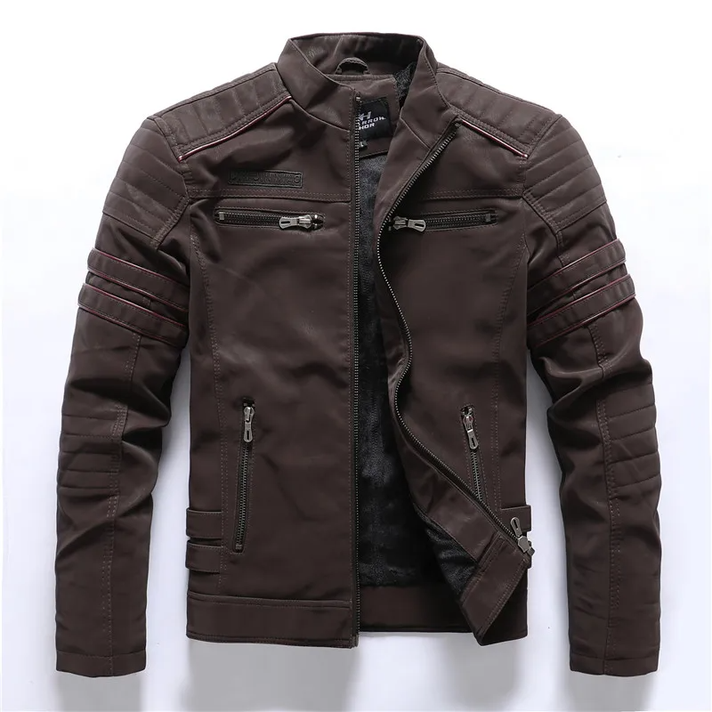 WW | Motorradjacke - Slim Fit - Fleece-Futter - Steppdetails - Reißverschlusstaschen