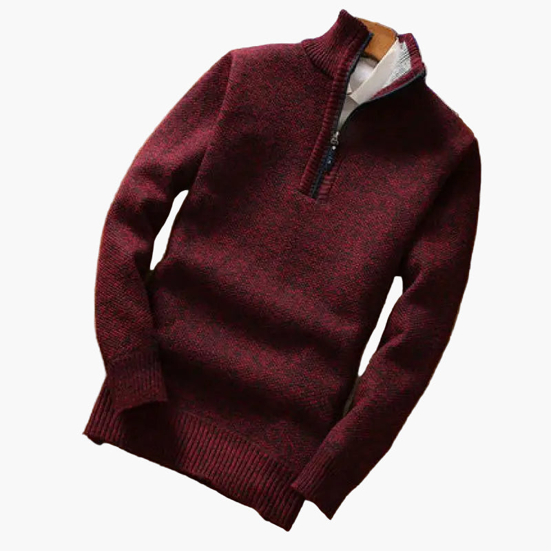 WW | Zipped Knit Jumper - Modern Casual Style for Everyday and the Office