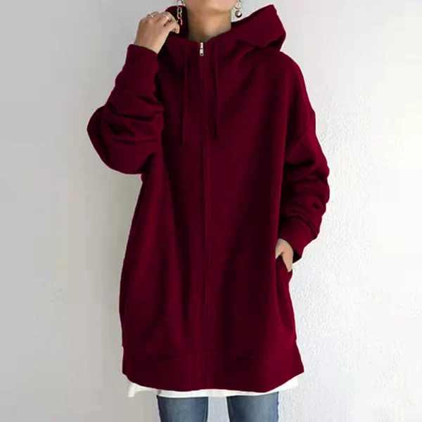 WW | Kapuzenpullover mit Reißverschluss