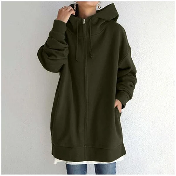 WW | Kapuzenpullover mit Reißverschluss