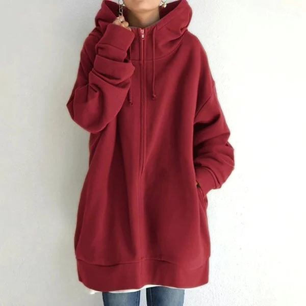 WW | Kapuzenpullover mit Reißverschluss