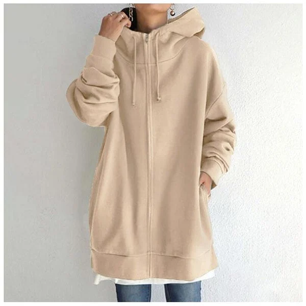 WW | Kapuzenpullover mit Reißverschluss
