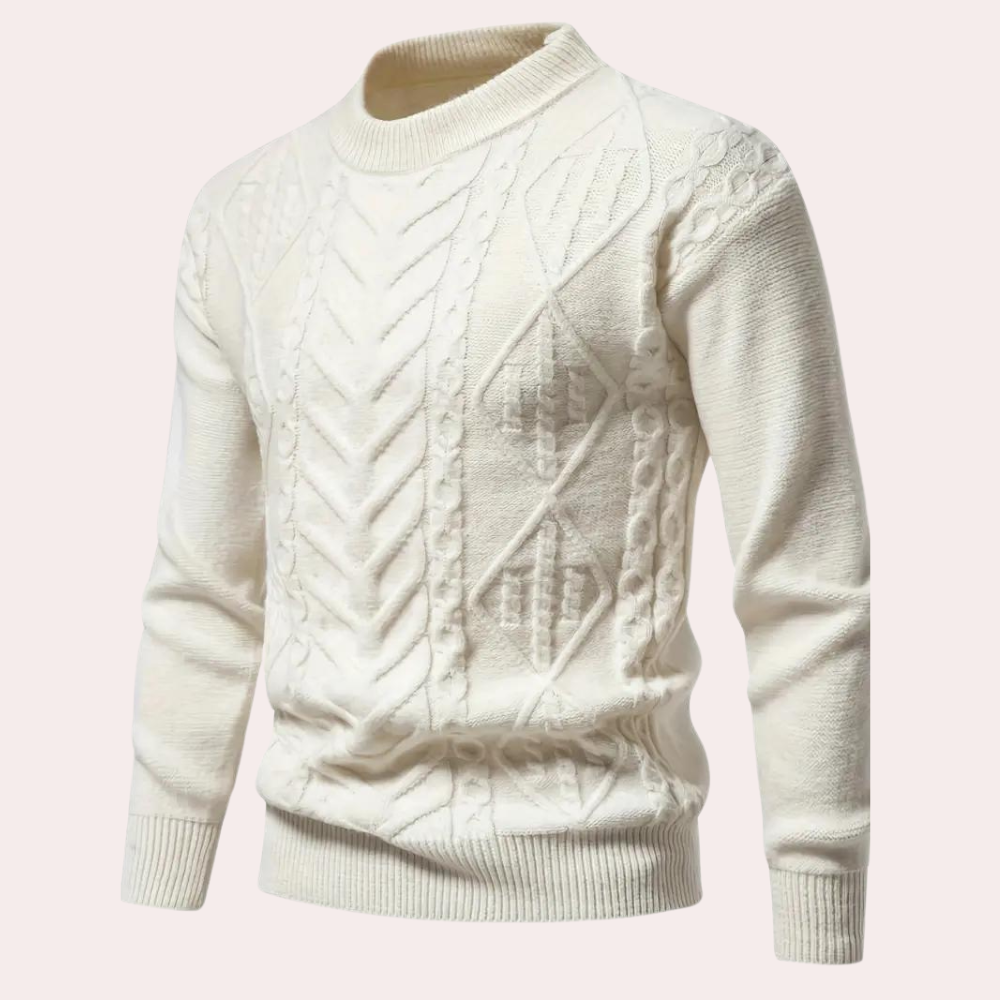 WW | Weiche Bequeme Herrenstrickjacke