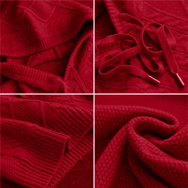 Leonie – Jacquard Hoodie