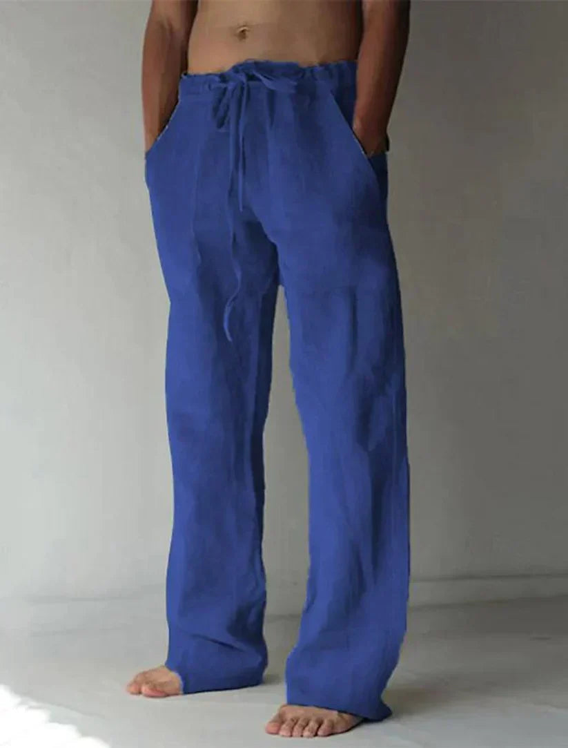 WW | Herren Baggy Leinenhose