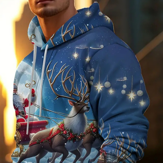 WW | Weihnachts Kapuzenpullover für Herren