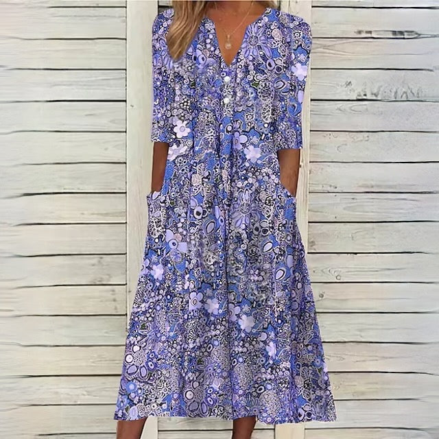 WW | Floral Dress for Fresh Spring