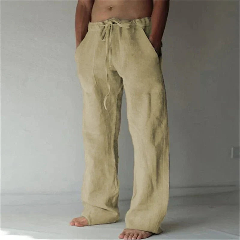 WW | Herren Baggy Leinenhose