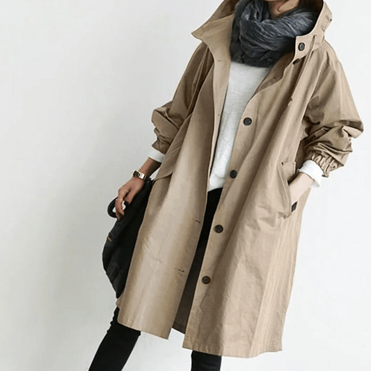 WW | Regenjacke mit Kapuze - Wasserdicht - Oversized Windbreaker