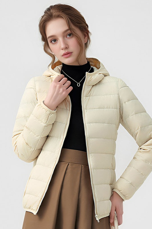 WW | Slim Fit Hooded Puffer Jacket