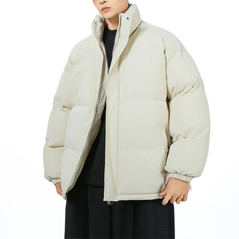WW | Unisex Oversize Winter Jacket with Stand-Up Collar