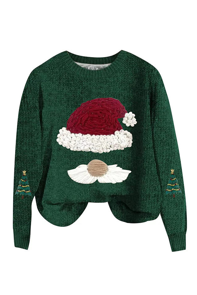 WW | Lockere Passform Weihnachtsstrickpullover