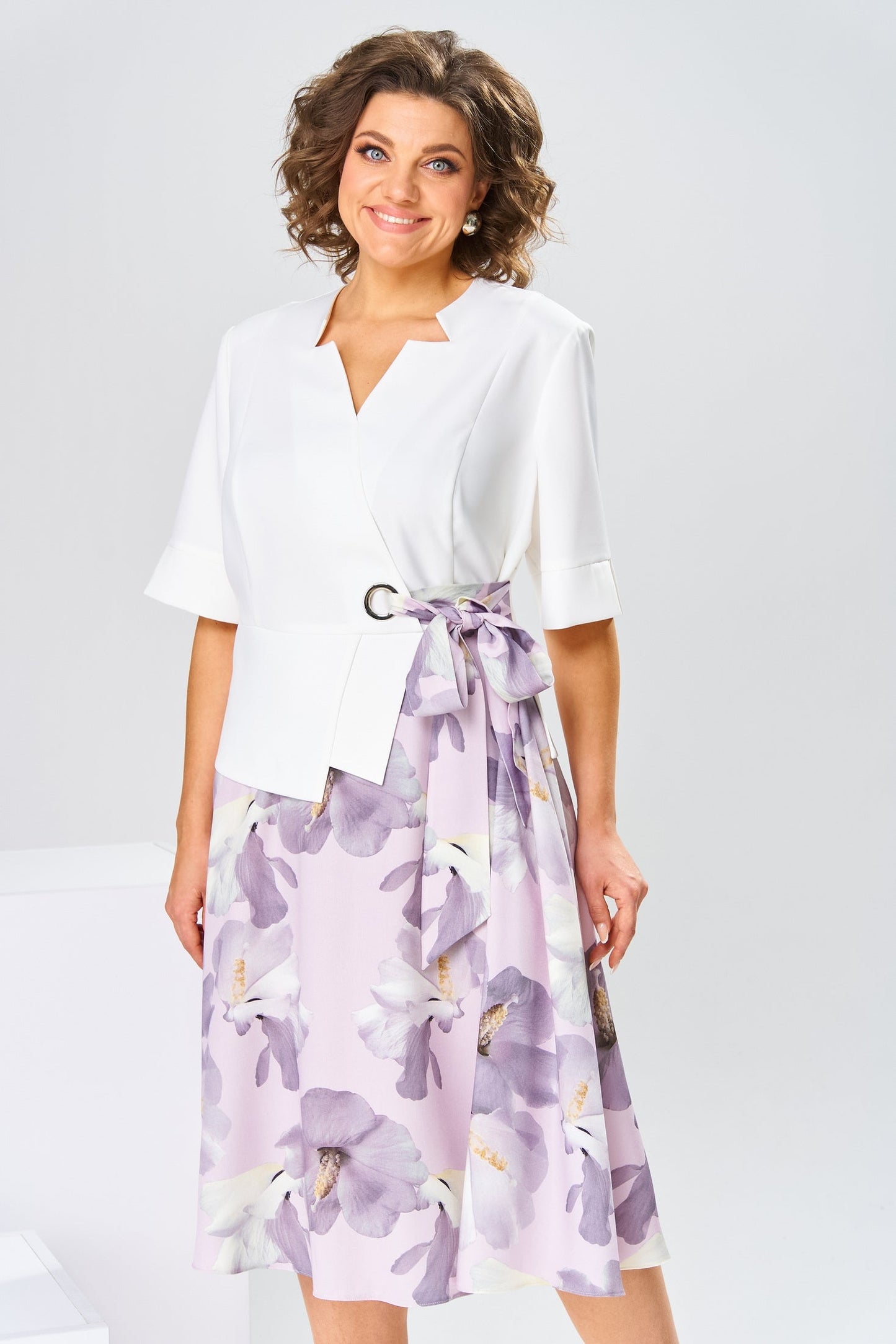 Logan™ | Premium Cotton and Silk Dress