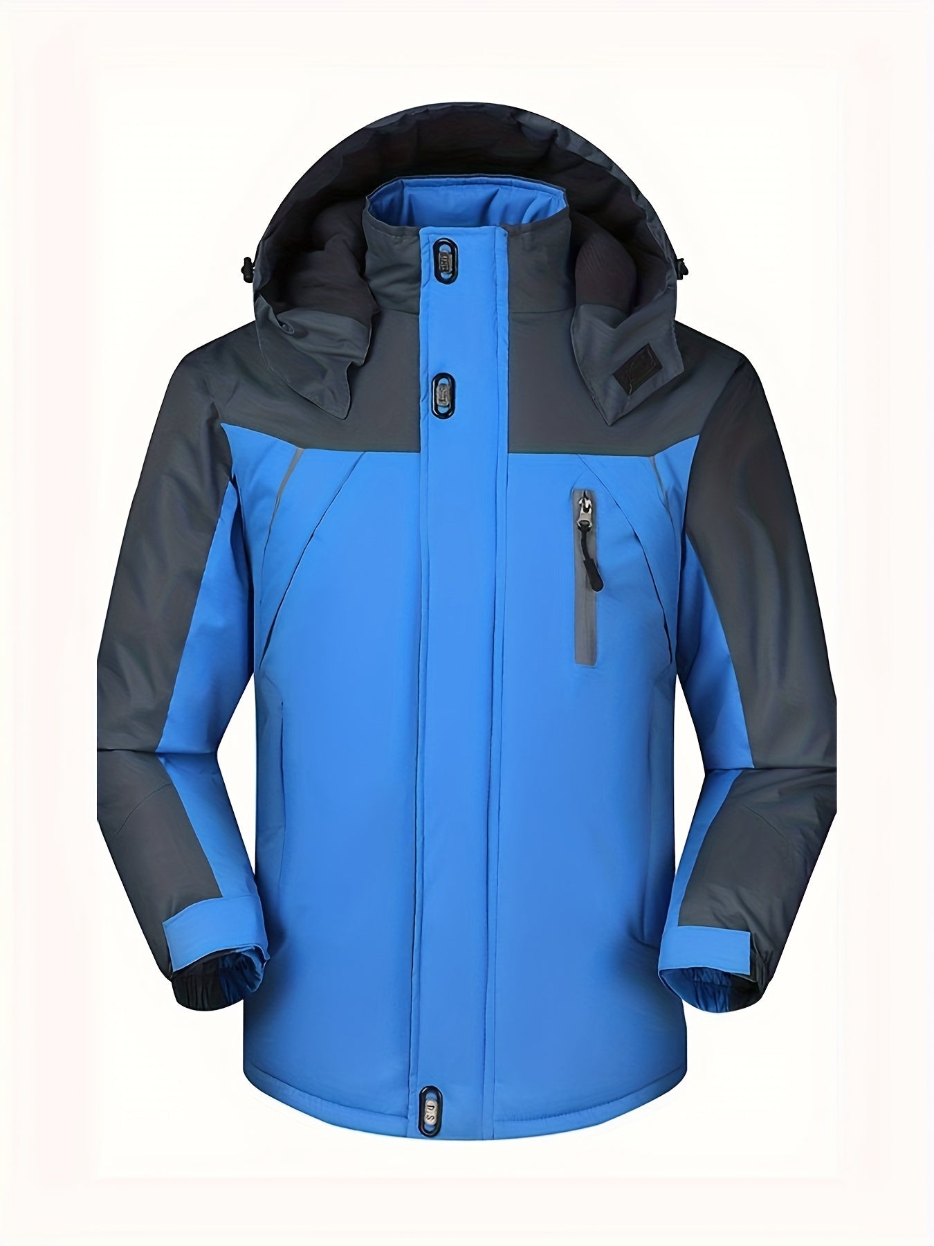 WW | Water-Repellent Fleece-Lined Men's Winter Jacket - Perfect for Outdoor Activities