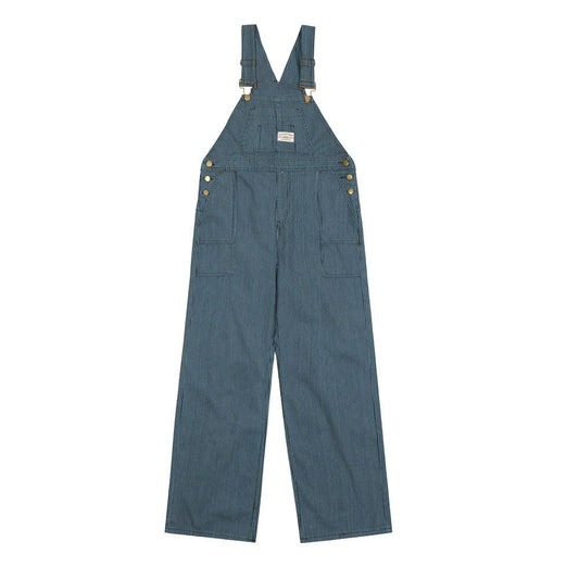 WW | Striped dungarees