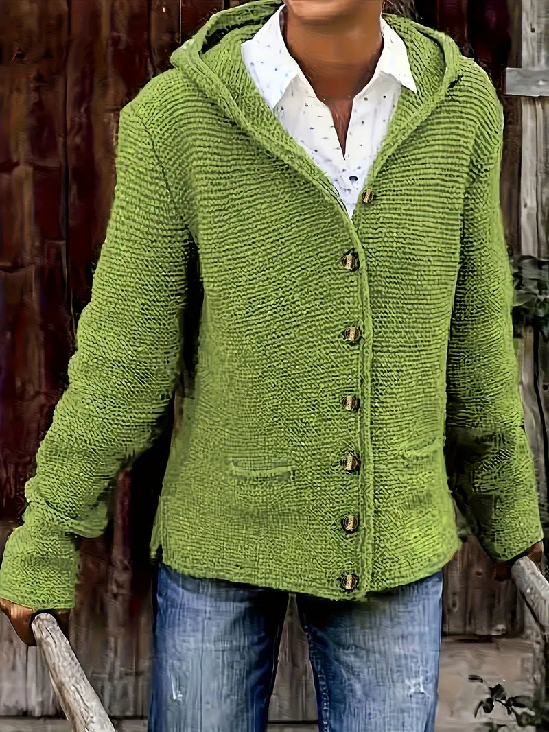 WW | Soft hooded cardigan