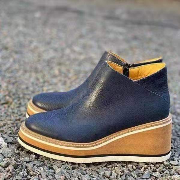 WW | Schicke Leder-Stiefeletten für den Alltagsstil