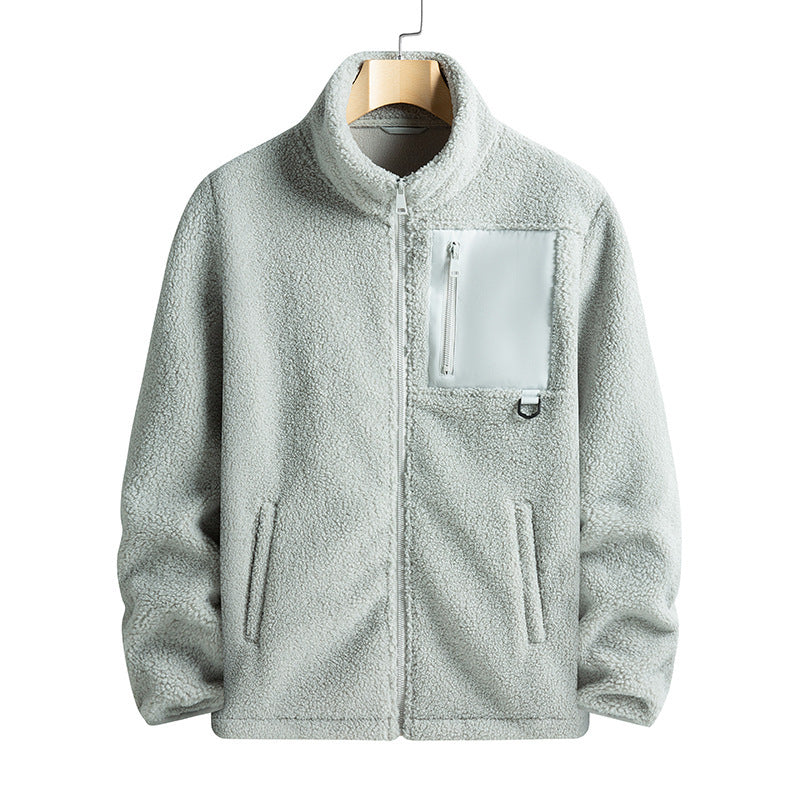 WW | Männer Fleecejacke mit Kragen
