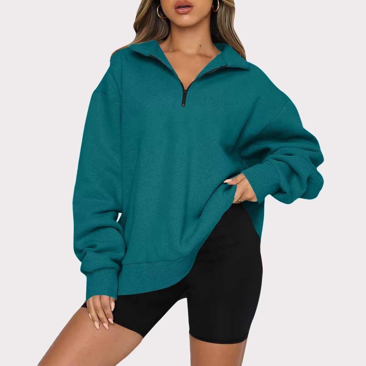 WW | Sweatshirt mit Kragen für Frauen
