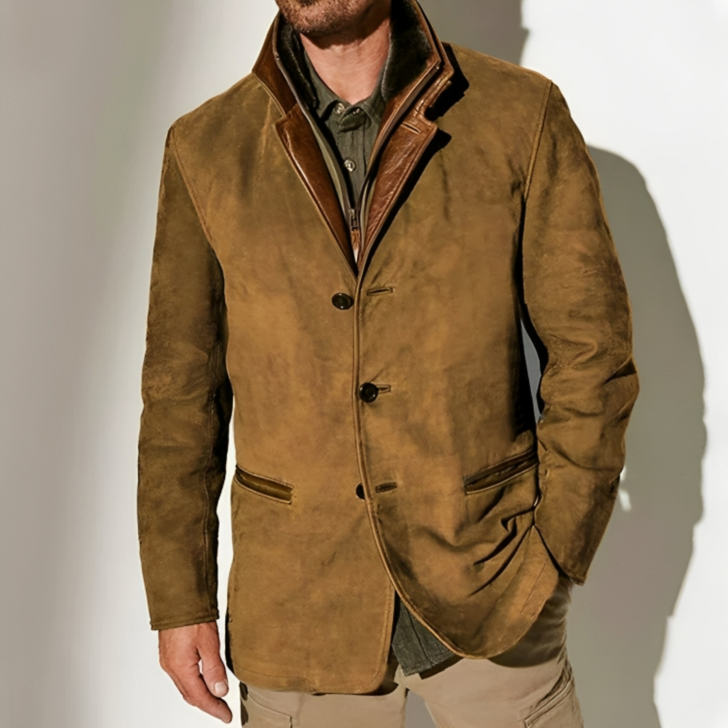 WW | Jacket - Elegant - Fashionable - Ideal for Autumn / Winter for Men