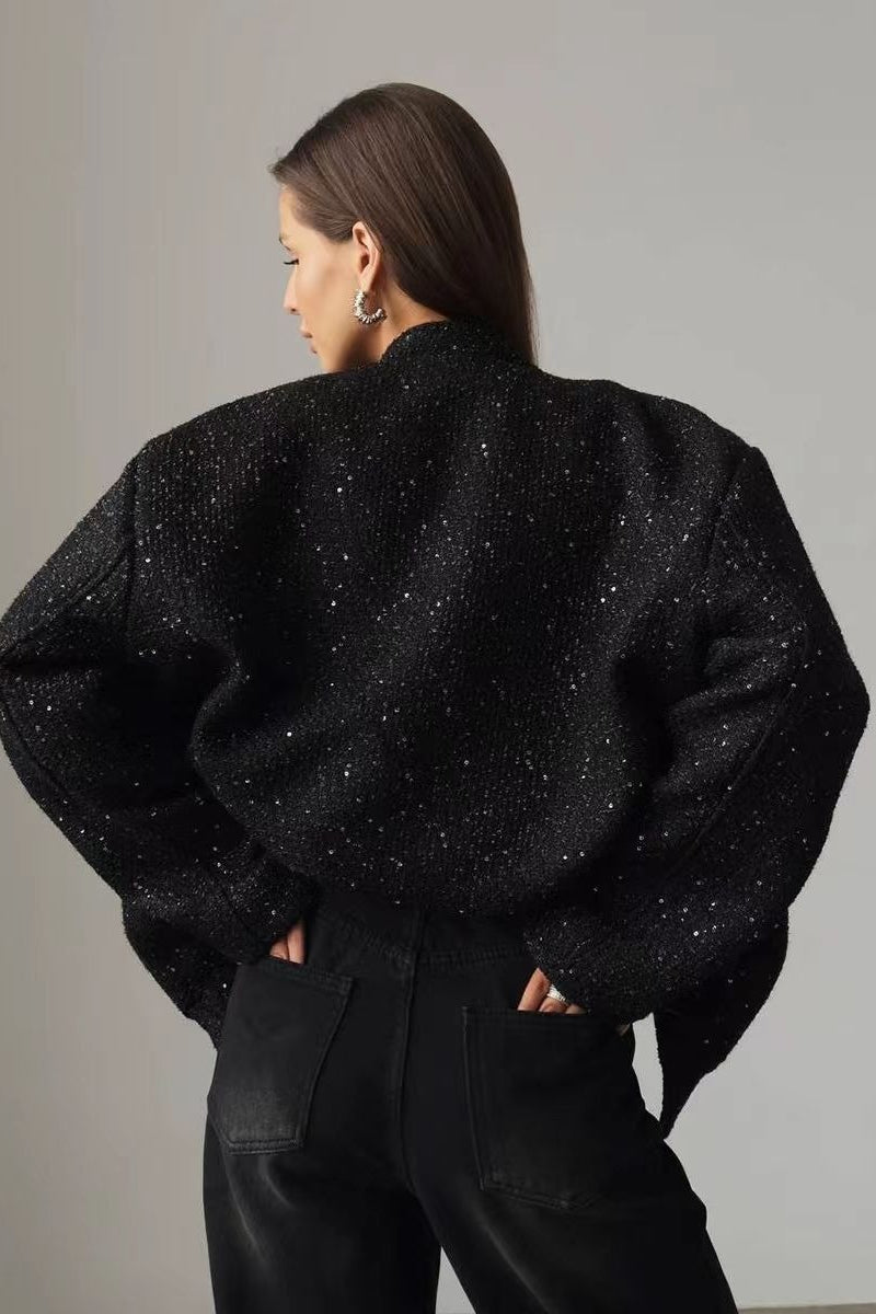 WW | Verzierte kurze Fliegerjacke