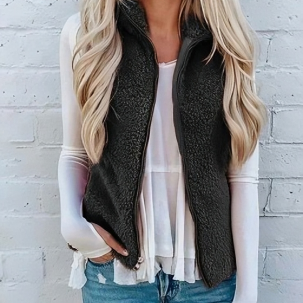 WW | Lightweight, cozy fleece vest for layering